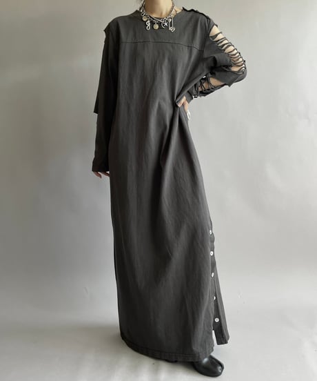 【USED】 Patterned L/S One-Piece /240914-010