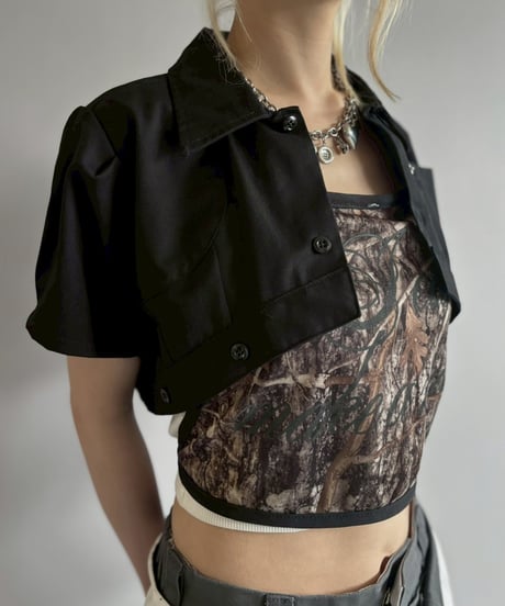 【Chinatsu Aoyama】 RE Makers Shirt Black / 260702-022