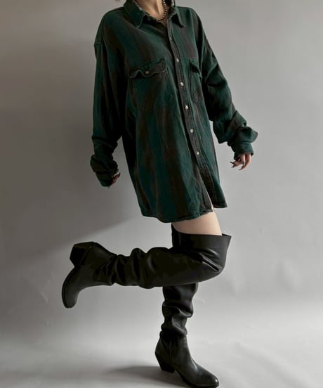 【USED】 DAKOTA Flannel Shirt /251025-020
