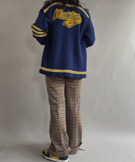 【USED】  Lettered Cardigan / 221105-001