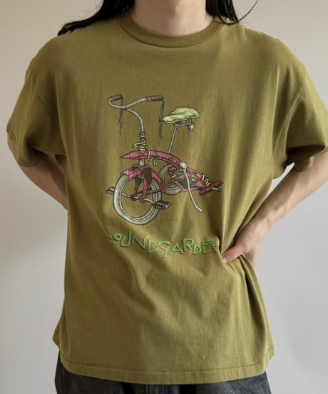 【USED】 Made in USA 90's Anvil SOUND GARDEN T-Shirt /250621-049