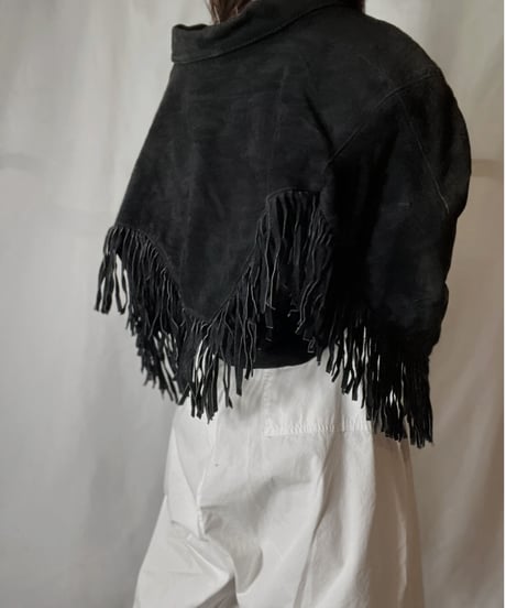 【USED】  Suede Jacket②/211110-031
