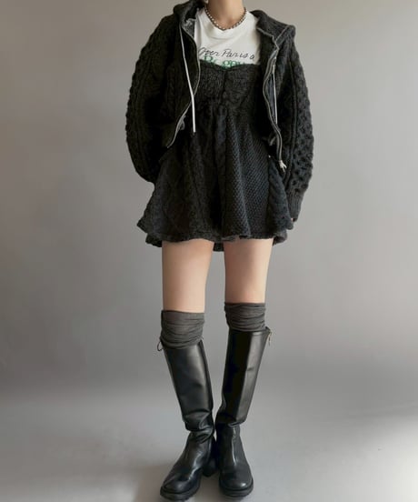 ★未使用完売品　THE TINY SHOP by MORI リメイク ワンピース THE TINY SHOP by MORI リメイク ワンピース