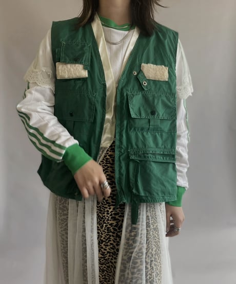【USED】 Nylon Hunting Vest / 2300513-005