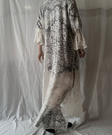 【RE;CIRCLE】 RE Front Open Lace One-piece/210714-014