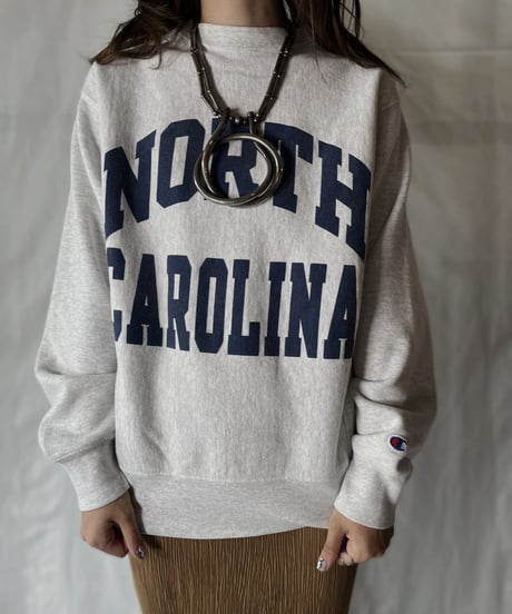 【USED】  Champion Reverse Weave Sweat NORTH CAROLINA/210902-010