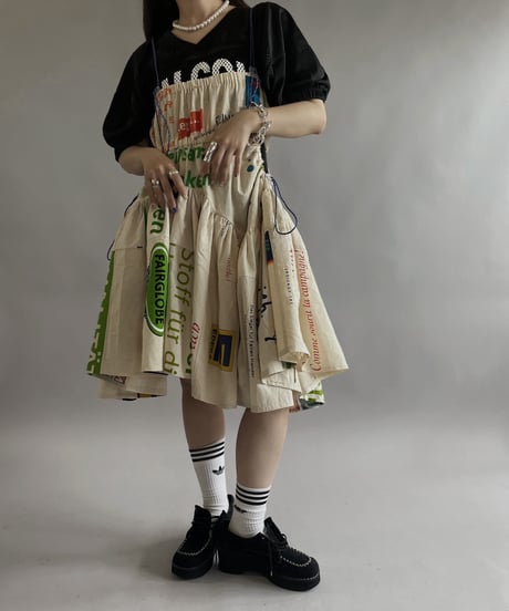 【RE;CIRCLE】RE Eco-Friendly Bag Code Camisole Middle One-piece / 240516-030