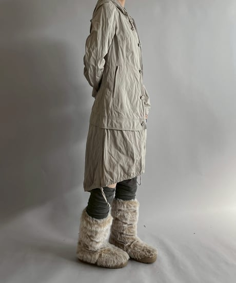 【USED】 Cop.Copine Hooded Nylon Coat  /251014-028