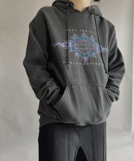 【USED】 Harley Davidson Hoodie Sweat Shirt / 230128-010
