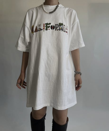 【USED】 Short Sleeved T-shirt "California" /220716-005