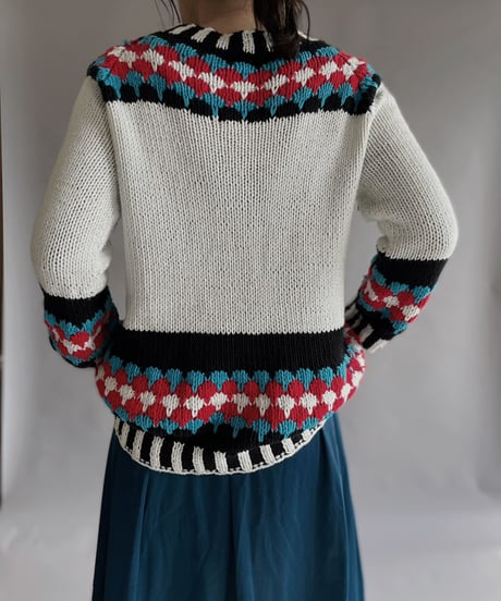 【USED】 Knit Sweater / 230114-016
