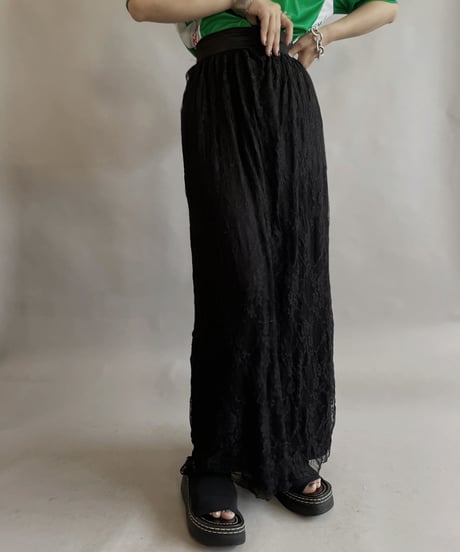 【USED】   Lace Long Skirt / 230610-032
