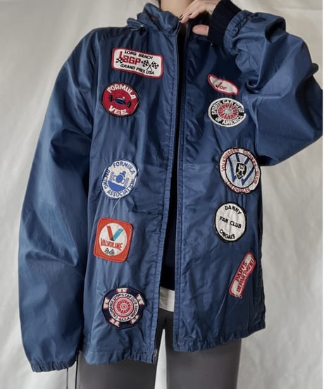 【USED】  Crest Nylon Jacket /220127-029