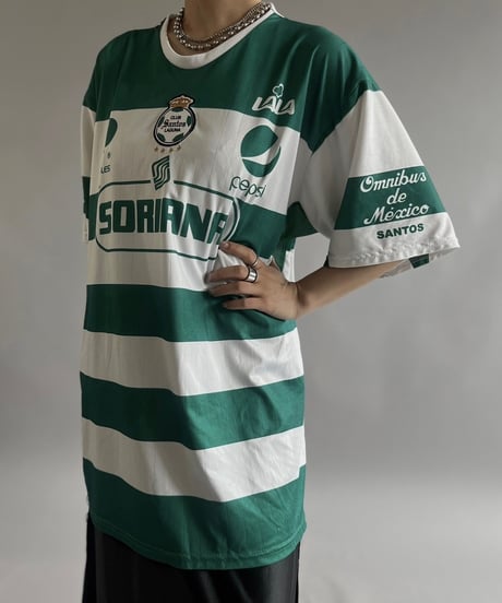 【USED】CLUB SANTOS LAGUNA Soccer Shirt/240706-004