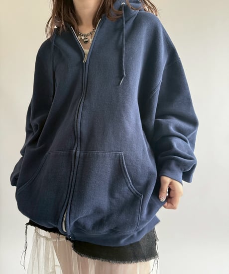 【USED】 END IS NEAR Russell Athletic L/S Zip Parka /250329-022