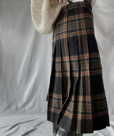 【USED】 Kilt Skirt/220102-025