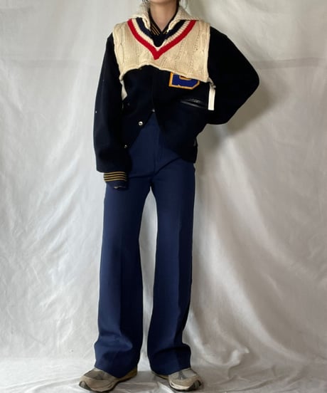 【USED】 Wool Stadium Jumper/ 220120-035