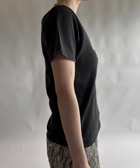 【USED】 RESIZED message T-Shirt / 250830-020