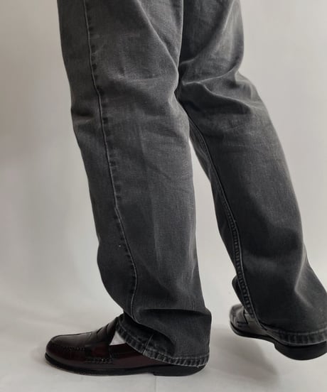 【USED】  Levi's Denim Pants 505 Black / 220416-013