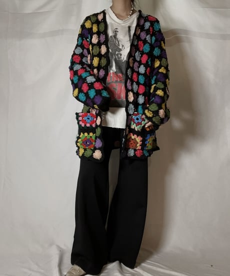 【RE;CIRCLE】 RE Granny Knit L/S Cardigan②/210917-014