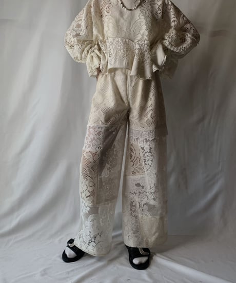 【RE;CIRCLE】 RE Lace Pants③/ 210801-066