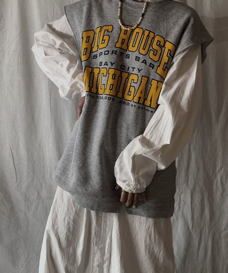 【RE;CIRCLE】 RE No-sleeve Sweat⑥/210414-034