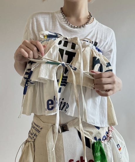 【RE;CIRCLE】 Re Eco Bag Maki Skirt /  250626-016