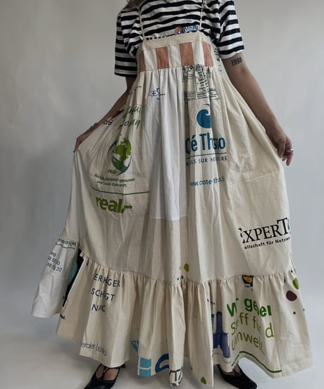 【RE;CIRCLE】 RE Eco-Friendly Bag Camisole One-piece / 220707-014