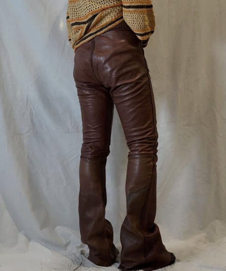 【USED】Vintage Leather Pants/210217-065