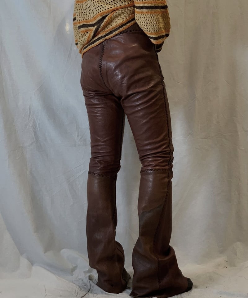 USED】Vintage Leather Pants/210217-065 | THE TI