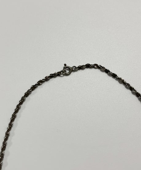 【USED】 Vintage Silver Necklace /251201-033