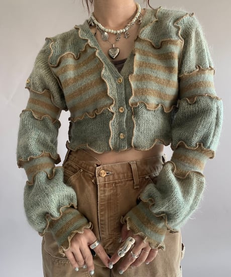 【RE;CIRCLE】 RE Mellow Knit Cardigan /  241121-001