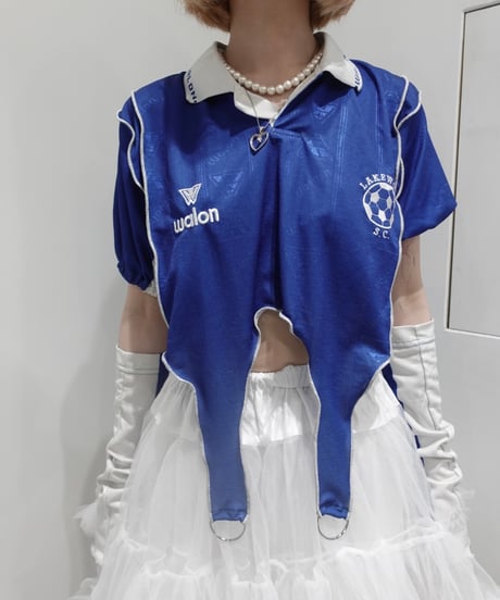 【RE;CIRCLE】 RE Mellow S/S Game Shirt Top + Arm / 250529-009