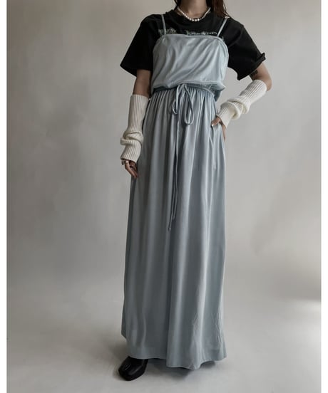 【USED】 Poly Camisole One-piece ⑦ / 220409-020