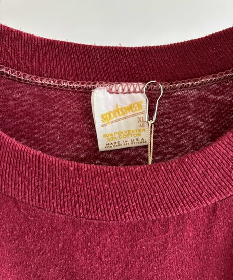 【USED】 RESIZED Made in USA 80's ARE WE HAVING FUN YET? T-Shirt / 260627-006