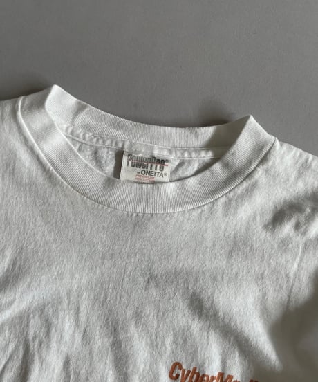 【USED】  ONEITA 90's Cyber Media T-Shirt /240810-018