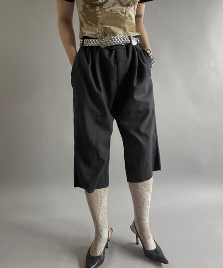 【USED】 Lauren Ralph Lauren Cut Off Suit Shorts /250215-014