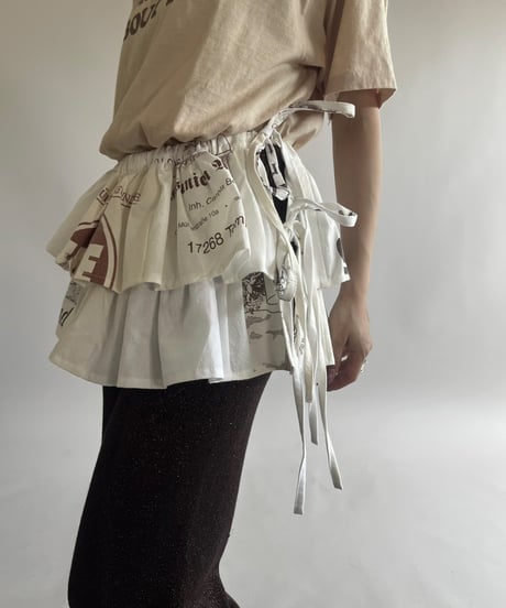 【RE;CIRCLE】 Re Eco Bag Maki Skirt /  250417-014