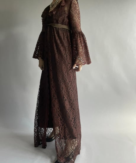 【USED】60s Flower Patterned Set UP /240914-052