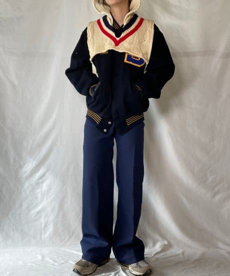 【USED】 Wool Stadium Jumper/ 220120-035