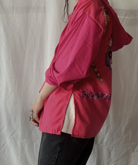 【RE;CIRCLE】RE Embroidery Ethnic Mexican Parker ⑧/210617-026