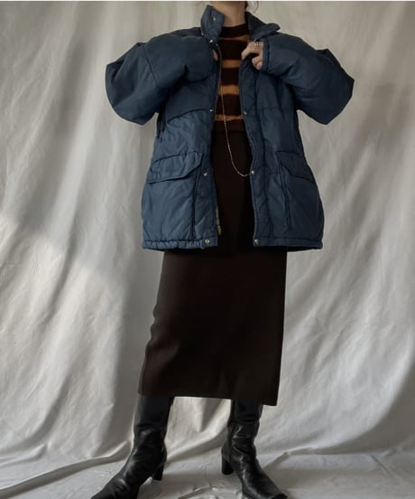 【USED】    THE NORTH FACE Brown Tag Down Jacket⑦/211215-024