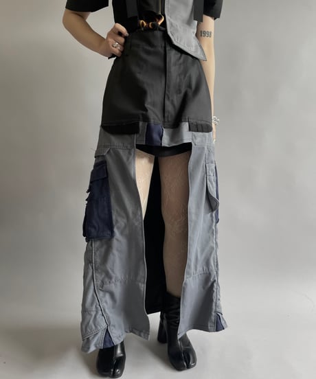 【RE;CIRCLE】 RE EURO Work Skirt / 240606-014