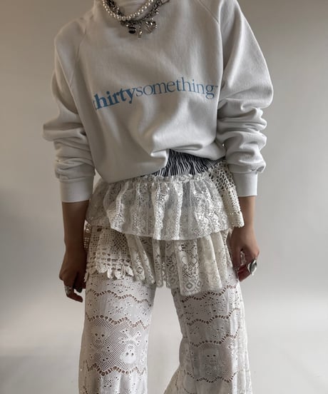 【RE;CIRCLE】 Re Crochet Stripe Skirt/ 250320-005