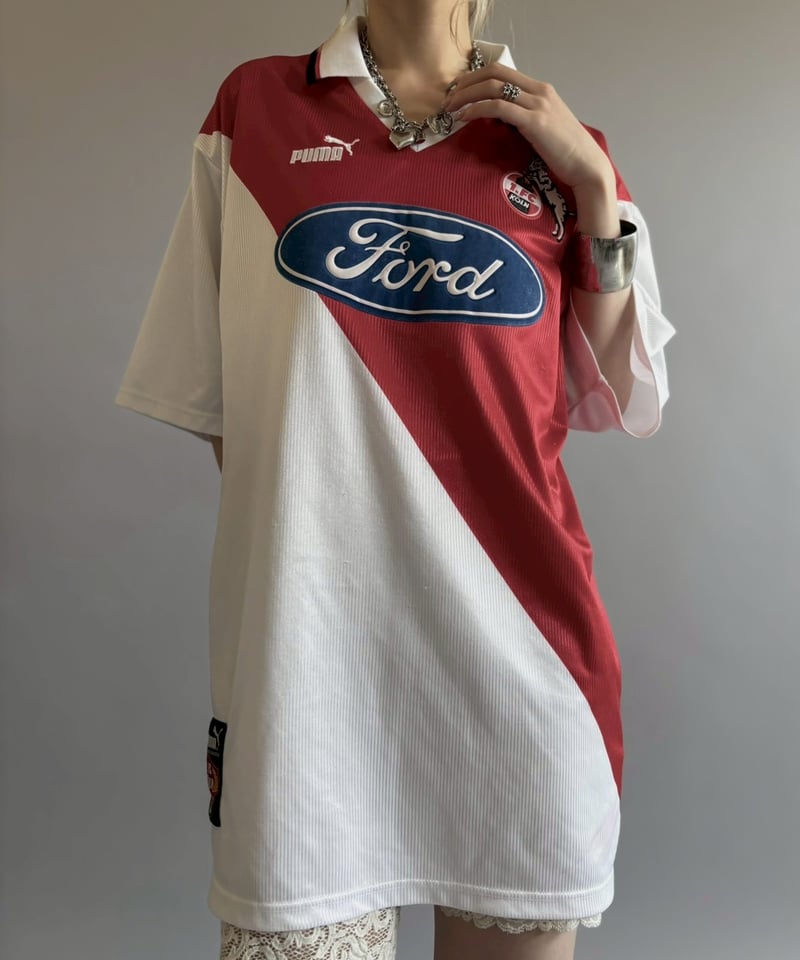 USED】 97~98's Puma FC Köln Soccer Shirt / 2605