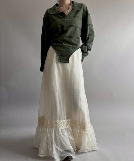 【RE;CIRCLE】 RE Leotard Rugger Shirt/ 260319-012