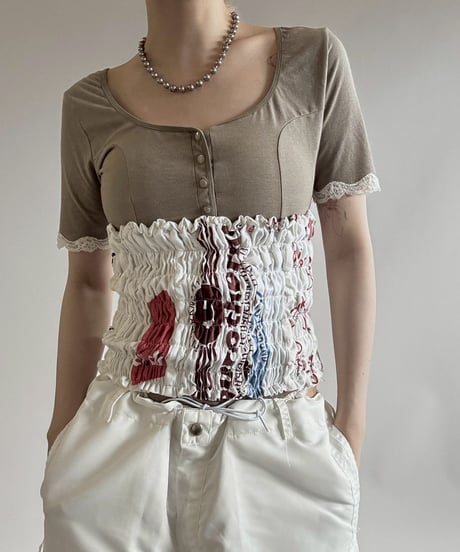 【RE;CIRCLE】 Re Eco Bag Tube Top/  250626-004