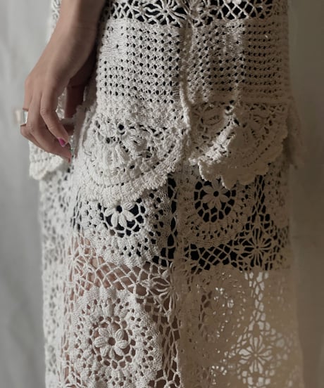 【RE;CIRCLE】 RE Lace N/S One-piece⑤/210714-009
