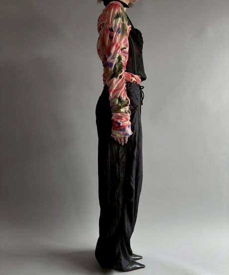 【USED】 Design sheer top/250920-027