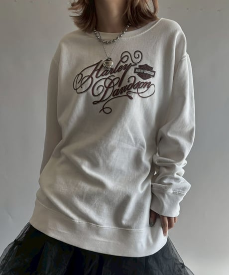 【USED】 11's HARLEY DAVIDSON Sweat Top / 251004-015